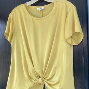 Bar III silky short sleeve tee